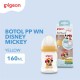 Pigeon Disney Botol Susu PP Clear Wide Neck 160 ml - Mickey Mouse