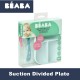 Beaba Set Silicone Divided Suction - Pink / Blue