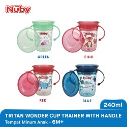 Nuby Tritan 360 Wonder Glitter Cup Trainer With...