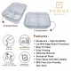 Padiva Glassbox Crystal Mix 2 + 3 Compartment 1040 ml - Aqua