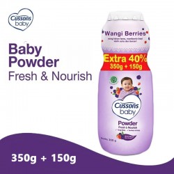 Cussons Baby Powder Fresh and Nourish - 350+150gr