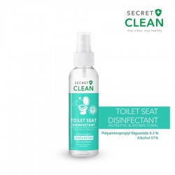 Secret Clean Toilet Seat Sanitizer Disinfectant...
