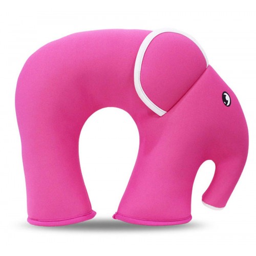 Nohoo Neck Rest Elephant - Pink