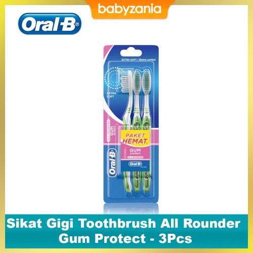 Oral-B Sikat Gigi Toothbrush All Rounder Fresh Clean Black - Pcs