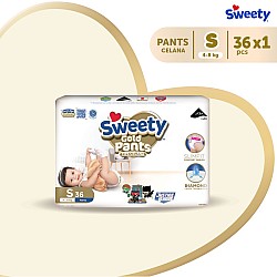 Sweety Popok Bayi Pantz Royal Gold  - S 36