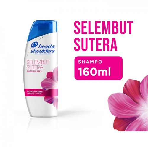 Head & Shoulders Shampoo Anti-Dandruff Smooth & Silky - 160 ml