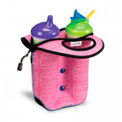 Munchkin Snappy Bottle Tote - Pink