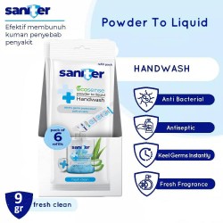 Saniter Hand Wash Powder to Liquid Sabun Cuci...
