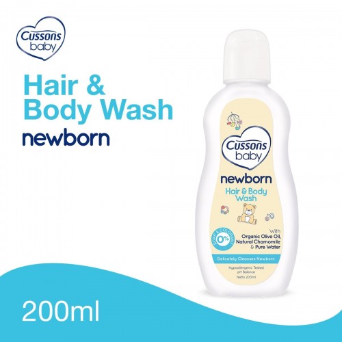 Cussons Baby Newborn Hair & Body Wash - 200 ml