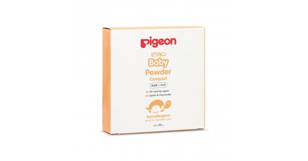 Jual Murah Pigeon Baby Powder Compact Refill Puff 45 