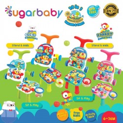 Sugar Baby 10 in 1 Premium Baby Activity Walker...