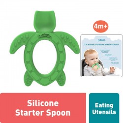 Dr. Brown’s Silicone Starter Teether Spoon...