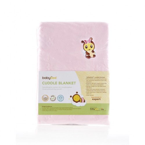 Babybee Cuddle Blanket - Dot Pink