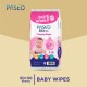 Paseo Baby Wipes Wet Tissue Basah Bayi 50 Sheet - BUY 1 GET 1 FREE