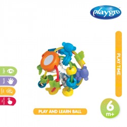 Playgro Play and Learn Ball Mainan Sensorik Bayi...