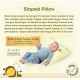 Babybee Latex Sloped Pillow with Case