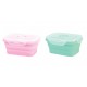 Baby Safe Collapsible Food Container 350ml - Tosca / Pink