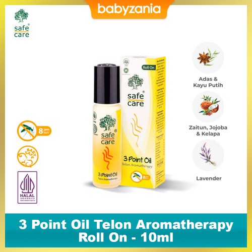 Safe Care 3 Point Oil Telon Aromatherapy - 10ml