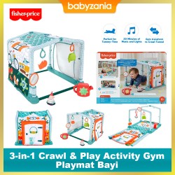 Fisher Price 3 in 1 Crawl & Play Baby...