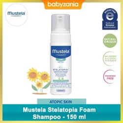 Mustela Stelatopia Foam Shampo Anak Bayi - 150 ml