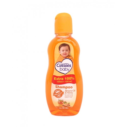 Cussons Baby Shampoo Almond Oil and Honey - 100+100 ml