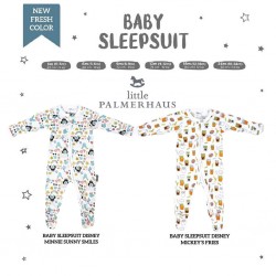 Little Palmerhaus Baby Sleepsuit Disney Baju...