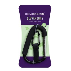 ClevaMama ClevaHooks - 2 Pack Stroller Hooks