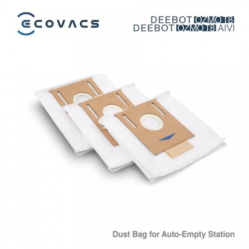 Ecovacs Deebot Ozmo T8 Aivi Dust Bag Auto empty station kantong debu