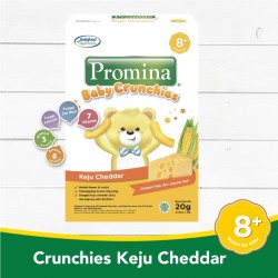 Promina Baby Crunchies Keju Cheddar Snack Bayi -...