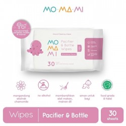 Momami Pacifier and Bottle Wipes 30 Sheet -...