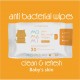 Momami Baby Anti Bacterial Wipes Tissue Basah Bayi 30s - 6 Pack