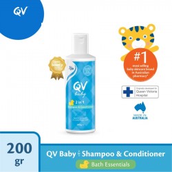 QV Baby 2 in 1 Shampoo & Conditioner Bayi -...