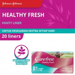 Carefree Healthy Fresh Panty Liner Wanita - 20 S