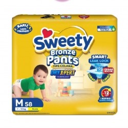 Sweety Popok Bayi Bronze Pants Dry X-Pert - M 58