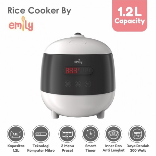 Emily Rice Cooker 1.2L Multifunctional Rice Cooker (ERC-42001)