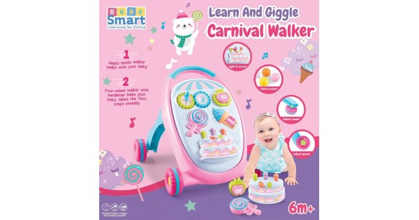 Jual Murah Bebe Smart Learn Giggle Carnival Baby  Walker 