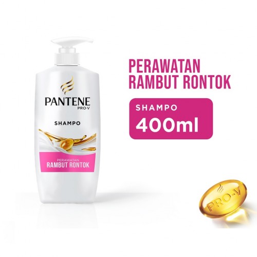 Pantene Shampoo Perawatan Rambut Rontok - 400 ml
