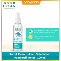 Secret Clean Helmet Disinfectant Spray Pembersih...