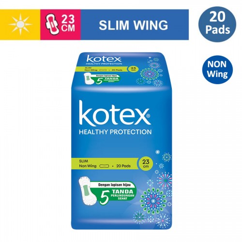 Kotex Healthy Protection Slim Non Wing 23 cm Pembalut Wanita - 20 s