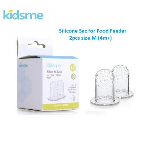 Kidsme Silicone Sac For Food Feeder Size M - 2 pcs
