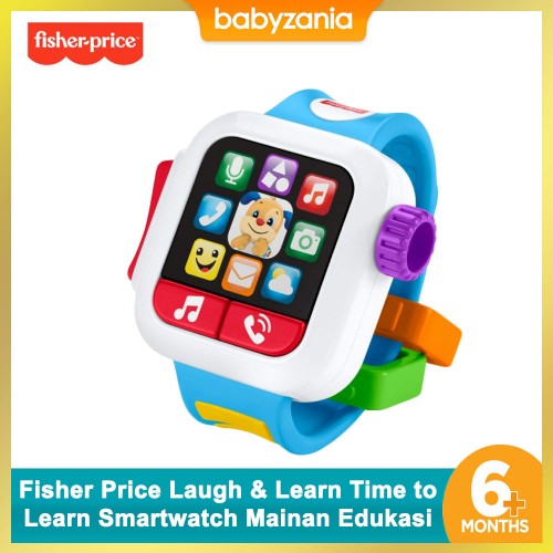 Fisher Price Laugh & Learn Time to Learn Smartwatch Mainan Edukasi