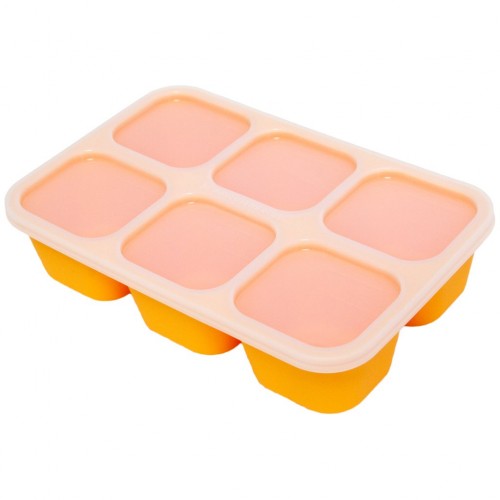 Marcus & Marcus Food Cube Tray - Yellow