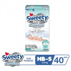 Sweety Silver Comfort Baby Diaper Tape Popok Bayi...
