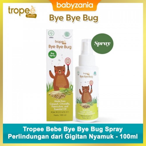Tropee Bebe Bye Bye Bug Spray Anti Nyamuk - 100ml