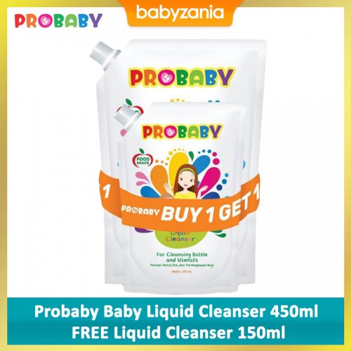 Probaby Baby Liquid Cleanser 450ml - FREE Liquid Cleanser 150ml