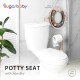 Sugar Baby Potty Seat With Handles and Splash Guard Dudukan Toilet Anak