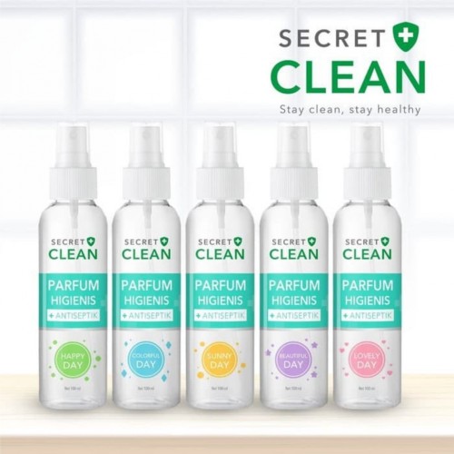 Secret Clean Parfum Higienis Antiseptik 100 ml - Pilih Varian
