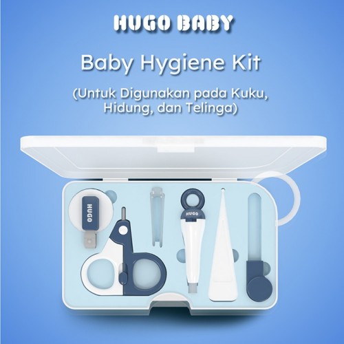 Hugo Baby Hygiene Grooming Kit (Gunting Kuku, Pembersih Telinga dan Hidung)