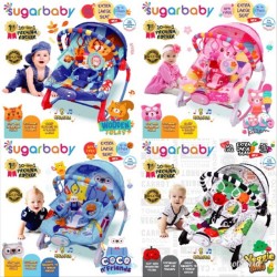 Sugar Baby 10 in 1 Premium Rocker Baby Bouncer...