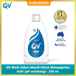 QV Body Wash Sabun Mandi Cair Kulit Sensitif -...